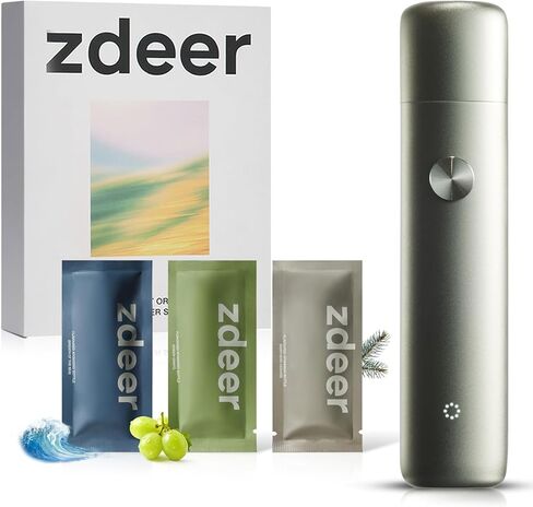 ZDEER Smart Electric Oral Spray Refill for PW13 – 3-Pack (Green Grape) – Juicy Grape Flavor, Fresh Breath Anytime in Kuwait