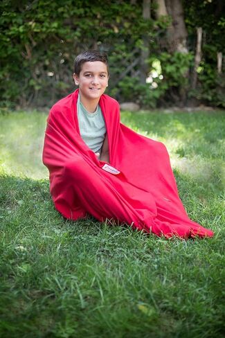 أرجوحة العلاج الحسية من دريم جيم - أرجوحة علاجية كبيرة جدًا - 95% قطن - أرجوحة ضغط زرقاء للتوتر، وعامل الوقاية من أشعة الشمس والقلق، تتضمن أجهزة in Kuwait