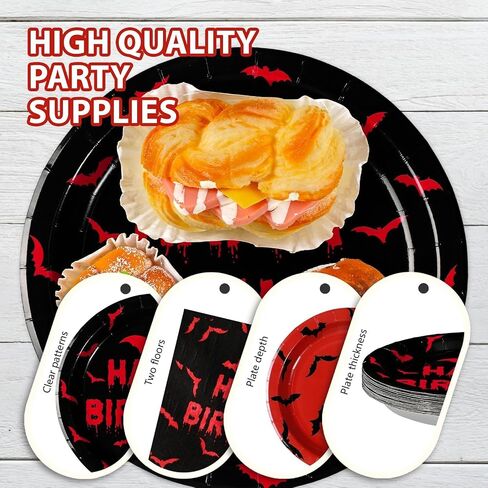 Grencian 96pcs زخرفة دش الطفل الخريف أبل - تفاح من لوحات الحفلات الخاصة بنا والمناديل مجموعات أدوات المائدة الخريفية لعيد عيد الشكر يخدم زخارف عيد ميلاد الفاكهة 24 in Saudi Arabia