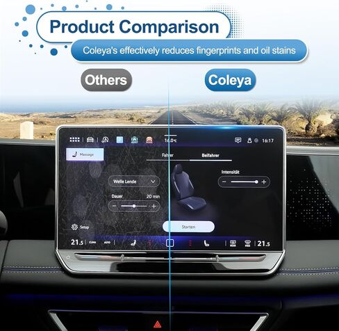 2018-2023 2024 Tiguan Screen Protector for Tiguan (SE/SE R-Line Black/SEL/SEL R-Line) 8-inch Touch Screen, 9H Hardness Tempered Glass 2024 2023 Tiguan Accessories HD Tempered Protective Film 8" in Saudi Arabia