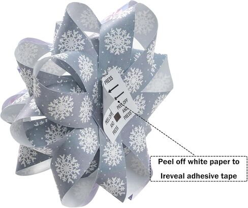 تشكيلة من 12 قطعة من أقواس هدايا ورق الكرافت من WRAPAHOLIC - موضوع الهالوين للعطلات، والحفلات، وأعياد الميلاد، وحفلات استقبال الطفل in Kuwait