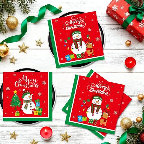 50 Pcs Halloween Napkins - 6.5Inch Disposable Happy Halloween Paper Napkins, Trick or Treat Pumpkin Ghost Cocktail Dinnerware Set for Helloween Party Decorations Tableware Supplies Table Decor Favors in Saudi Arabia
