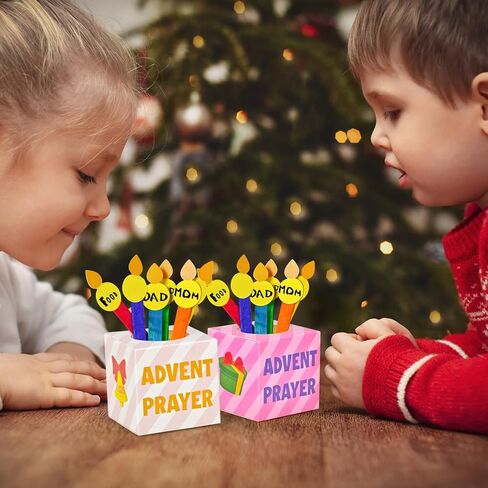 Cinrobiye 24 مجموعة صلاة مربع مجموعات الحرف اليدوية DIY جرة الصلاة الدينية مع الشعب in Kuwait