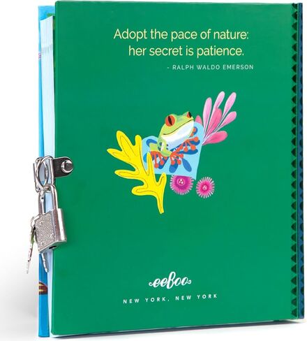 eeBoo: Magical Creatures Journal - Includes Lock & Keys, Foil Cover, 176 Lined Pages, Sketch-Take Notes-Journal, Diary for Kids Ages 6+ in Saudi Arabia