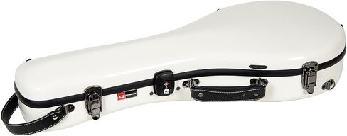 Crossrock Fiberglass Mandolin Case-Universal Designed for Both A and F Style, with Accessory Compartment, Backpack Straps, TSA Lock-Black (CRF2020MAFBK) in Saudi Arabia
