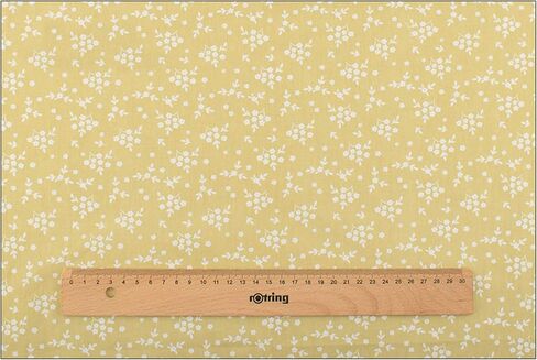 Lemon Fish Cat Print Cotton Fabric Fat Quarter Bundles - Soft Quilting Fabric Material for Sewing, Crafts, Pet, Bags, Upholstery, and Doll Clothes, 6 pcs 15.7" x 19.7" Pre Cut in Kuwait