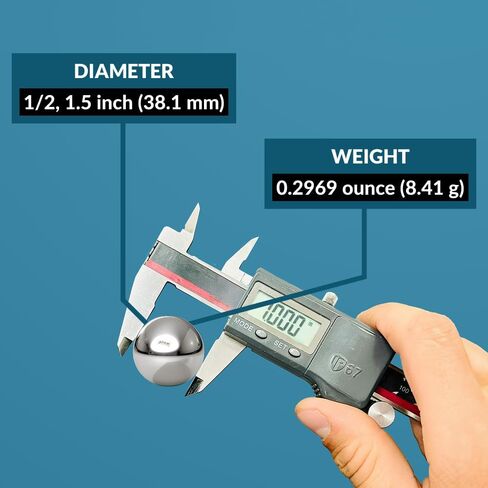 (25 قطعة) PGN - كرات محمل فولاذية كروم دقيقة مقاس 1/2 بوصة (0.5 بوصة) G25 in Kuwait