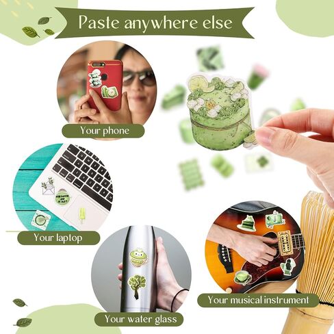 200 Pcs Guinea Pig Stickers Kawaii Cartoon Decors Funny Cartoon Stickers Colorful Waterproof Stickers for Flask Computer Phone Desk Water Bottle in Saudi Arabia