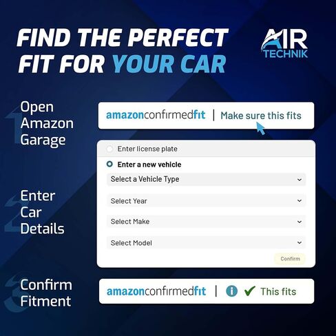 فلتر هواء المقصورة AirTechnik CF11775 مع الكربون المنشط | يناسب Ford Edge 15-24، Fusion 13-20، SSV Plug-in Hybrid 19-20 / Lincoln Continental 17-21، MKX 16-18، MKZ 13-20، Nautilus 19-23 - DG9H-18D483-AA in Saudi Arabia