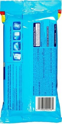 ويندكس مناديل مبللة مسبقا من الزجاج والسطح، اصلي، 38 قطعة in Kuwait