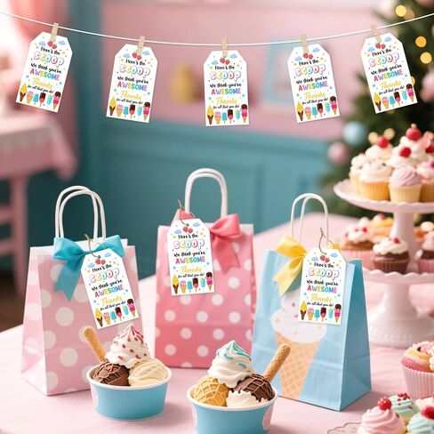 Serencatcher 50pcs Cupcake Themed Employee Appreciation Gift Tags, You Take The Cake Thank You for All That You Do Thank You Tags with String for Staff Coworkers Volunteers Teachers Appreciation in Saudi Arabia
