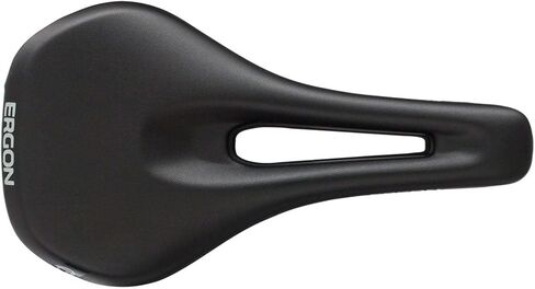 Ergon SM Women's Bike Saddle | Ergonomic Comfort, Gender Specific Design | Mountain MTB/Trail/Touring | Single Tire, Stealth Black, Women S/M or Women M/L in Kuwait