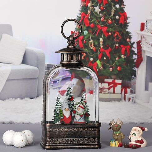 Christmas Snow Globe, Nutcracker Ballerina Snow Globe Glitter Lighted with Music, Musical Christmas Decorations USB and Battery Operated Lantern, Christmas Decor Gift in Saudi Arabia