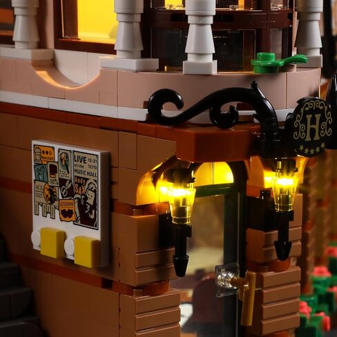 BRIKSMAX Led Lighting Kit for Police Station - Compatible with Lego 10278 Building Blocks Model- Not Include The Lego Set in Saudi Arabia