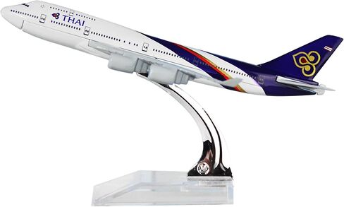 24-Hours 18" 1:160 Scale Hobby Airplane Model Air France Plane A380 Model Plane Diecast Airplane for Adults with LED Light(Touch or Sound Control) for Business Gift in Kuwait