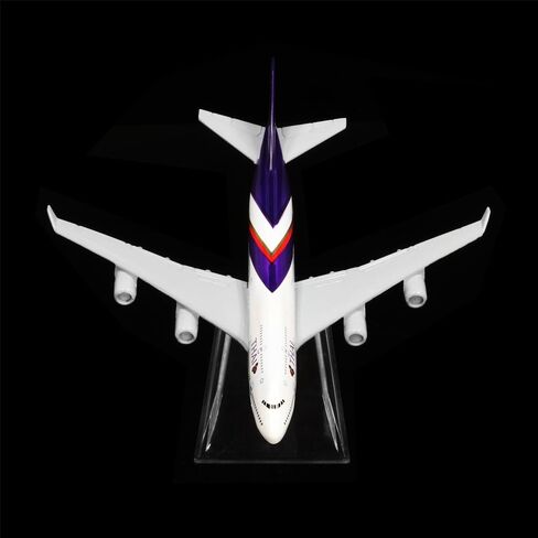 24-Hours 18" 1:160 Scale Hobby Airplane Model Air France Plane A380 Model Plane Diecast Airplane for Adults with LED Light(Touch or Sound Control) for Business Gift in Kuwait