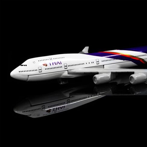 24-Hours 18" 1:160 Scale Hobby Airplane Model Air France Plane A380 Model Plane Diecast Airplane for Adults with LED Light(Touch or Sound Control) for Business Gift in Kuwait