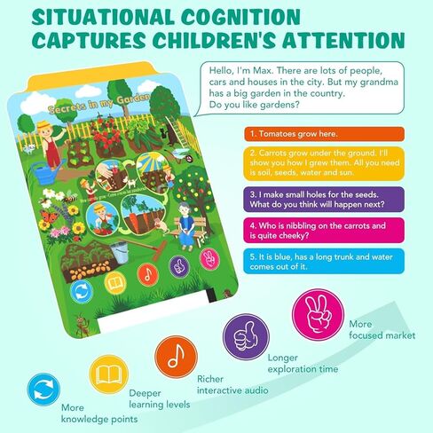 بطاقات فلاش qiaojoy للأطفال الصغار الناطقة مع 400 كلمة بصرية ألعاب للأطفال الصغار لعمر 2 3 4 5 سنوات من الأولاد والبنات الذين يتعلمون ألعاب مونتيسوري، وعلاج النطق، والألعاب الحسية للتوحد، وتعلم الألعاب التعليمية in Kuwait