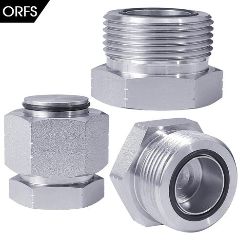 OKBA 64pcs JIC 37° Flare Thread Cap&Plug Kit,37 Degree JIC Cap and Plug Assortment Kit Precision Threading Hydraulic Hose Tube Pipe Adapter AN Fittings Set Kit Dash Sizes 04 06 08 10 12 16 in Kuwait