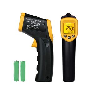 Non-Contact Digital Laser Infrared Thermometer Meat Thermometer Temperature Gun -58℉~ 716℉ (-50℃ ~ 380℃)
