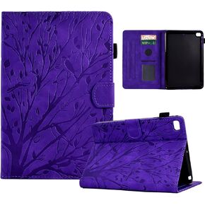 vxxliaxs Case for iPad 6th/5th Generation 9.7 Inch (2018/2017) / iPad Air 2/Air 1, PU Leather Multi-Angle Viewing Stand Shockproof Flip Case with Card Slot, Magnetic Clasp, Retro Green