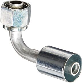 Four Seasons 90° Female Standard O-Ring A/C Fitting w/o Service Port - 14210