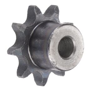 uxcell 9 Teeth Sprocket Type B Single Strand 1/2" Pitch, 10mm Bore A3 Carbon Steel for ISO 08B