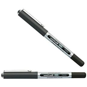 uni-ball Eye Micro UB-150 Rollerball Pen - Black, Pack of 2