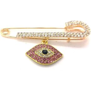 دبوس عين الشر الوردي كهدية للطفل in Kuwait