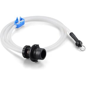 EWK 1.5M Brake Bleeding Hose for 6.5L 10.5L 15L Pneumatic/Manual & Manual Oil Changer Vacuum Fluid Extractor Pump