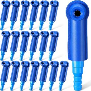 Innconee 20 Pcs Brake Bleeder Kit Brake Bleeder Adapter Brake Oil Change Tool Connector Brake Bleeding Tool Car Oil Bleeder Pump Exchange Adapter for Cars Trucks Brake System Bleeding Tools