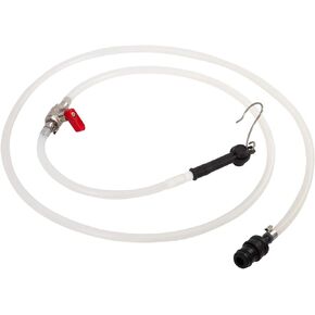 OEMTOOLS 24446 Brake Bleeder Adapter Hose, Brake Line Bleeder Tool, Brake Vacuum Hose, 65 Inches Long
