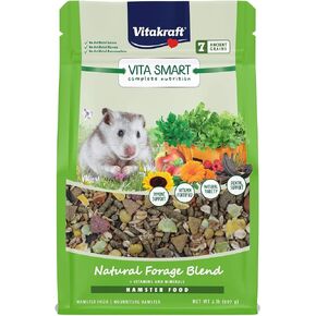 Vitakraft Vita Smart Hamster Food - Complete Nutrition - Premium Fortified Blend with Added Vitamins for Hamsters
