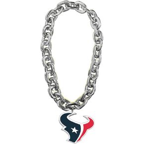 Aminco NFL Houston Texans Fan Chain, Silver