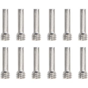 12Pack ShareGoo Hard Steel M4x11.5mm Driveshafts Screw Pins Compatible with Axial SCX10 90046 Traxxas TRX-4 D90 Tamiya CC01 1/10 RC Crawler Car