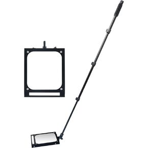 Under Vehicle Inspection Mirror 7.8-Inch Diameter Security Mirror