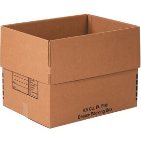 AVIDITI Deluxe 24" x 18" x 18" Single Wall Cardboard Boxes (10-Pack) | Large Corrugated Boxes For Shipping, Packaging, Moving, Storage Box for Home or Business, Strong Wholesale Bulk Boxes