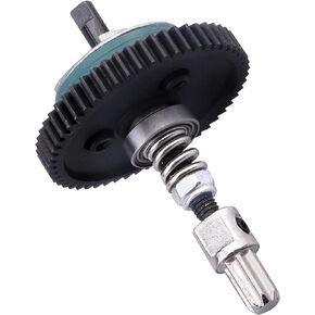 6878 Complete Slipper Clutch Assembly Steel Metal Diff Gear Compatible with Traxxas Slash 4X4/ Stampede 4X4/ Rustler 4X4/ Raptor R/ST Rally