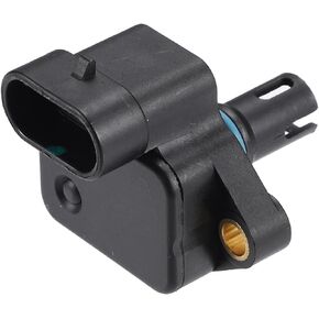 Motoforti MAP Manifold Air Pressure Sensor, Manifold Absolute Pressure Sensor Replacement, for Chrysler 300M 1999-2001, Plastic, No.5293985AA, Black