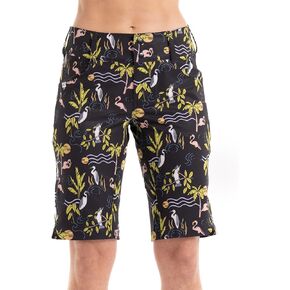 Wild Rye Women’s Kaweah Bike Short, MTB Water-Resistant Bike Shorts, UPF 50, Pockets for Gravel & Mountain Biking