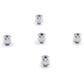 FreeMascot 5 Pcs Sky Patterns Heads Cap for Laser Pointer Light (Silver)