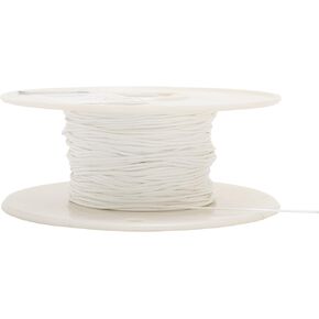 Wrights White Drapery Cord Spool, 100 Yards Long