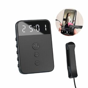Purism Auto Clicker with Screen Display for iPhone iPad,Available Screen Device Automatic Tapper， Simulated Finger Tapping for Android IOS Suitable for Games, Live Stream Likes (1 Clicker)