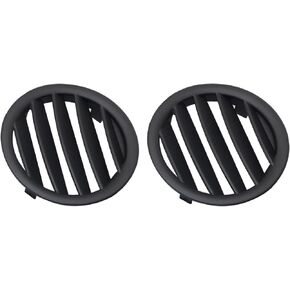 Priprilod 1 Pair Left And Right Side Front Air Vent Grille Black Compatible with Ford Focus 2005 2006 2007 5S4Z-19E630-AAC 5S4Z19E630AAA