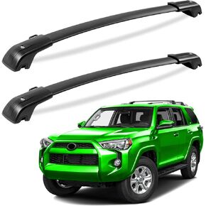 FengYu Heavy Duty 260lb Lockable Roof Rack Cross Bars Compatible with Toyota 4Runner 2010-2024 with Raised Side Rails, Aluminum Roof Rails Crossbars Black Rooftop Cargo Luggage