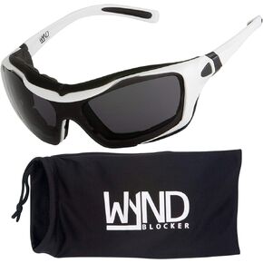 WYND Blocker Large Motorcycle Riding Glasses Extreme Sports Wrap Sunglasses