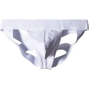 Faringoto Men's Thongs Cross Belt Low Waist Athletic Supporter Jockstrap