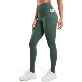 CRZ YOGA Womens Butterluxe High Waisted Workout Leggings 31 Inches - Athletic Gym Yoga Pants with Pockets Buttery Soft