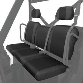 Frokom Polaris Ranger XP 1000 Bench Seat Cover,UTV Front Bench Seat Cover Fit for Polaris Ranger XP 1000 2017 2018 2019 2020 2021,1680D Oxford Fabric Black Front Bench Seat Cover
