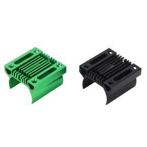 2pcs 180 Brushed Electric Motor Heat Sink Aluminum Alloy RC Electric Motor Heat Sink for 1/18 RC Car Truck
